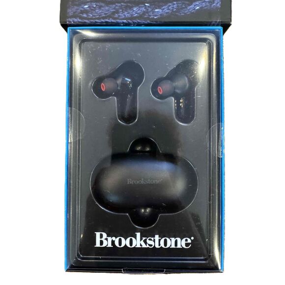 New Brookstone Infinitylink Touch Control Wireless Bluetooth Earphones Earbuds - Picture 3 of 5